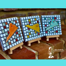 Load image into Gallery viewer, Make-Your-Own Round Mosaic Virginia State Coasters