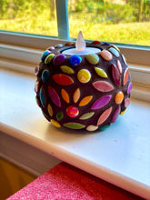 Load image into Gallery viewer, DIY Mosaic Flower Petal Candle Holder
