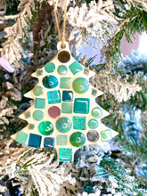 Load image into Gallery viewer, Make-Your-Own Sparkly Turquoise Tree Ornaments Kit