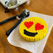 Load image into Gallery viewer, DIY Mosaic Flower Power Round Wall Plaque