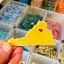 Load image into Gallery viewer, DIY 4" x 6" Rectangle Virginia Tile Mosaic Picture Frame Kit