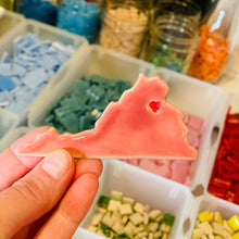 Load image into Gallery viewer, DIY 4" x 6" Rectangle Virginia Tile Mosaic Picture Frame Kit