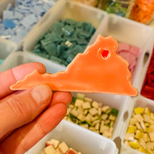 Load image into Gallery viewer, DIY 4" x 6" Rectangle Virginia Tile Mosaic Picture Frame Kit