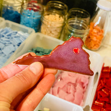 Load image into Gallery viewer, DIY 4" x 6" Rectangle Virginia Tile Mosaic Picture Frame Kit