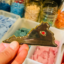 Load image into Gallery viewer, DIY 4" x 6" Rectangle Virginia Tile Mosaic Picture Frame Kit