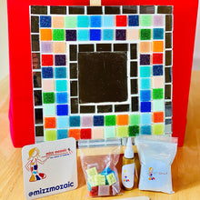 Load image into Gallery viewer, DIY Mosaic 12" x 12" Square Wall Mirror Kit