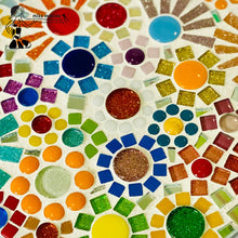 Load image into Gallery viewer, DIY Mosaic 6" Circle Wall Plaque Kit