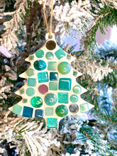 Load image into Gallery viewer, Make-Your-Own Sparkly Turquoise Tree Ornaments Kit

