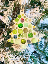 Load image into Gallery viewer, Make-Your-Own Sparkly Green Tree Ornaments Kit
