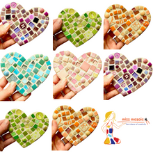 Load image into Gallery viewer, DIY Mosaic Heart Coasters
