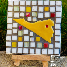 Load image into Gallery viewer, DIY Mosaic Virginia State Coasters
