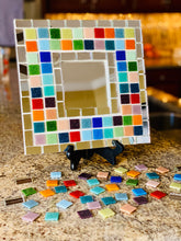Load image into Gallery viewer, DIY Mosaic 12&quot; x 12&quot; Square Wall Mirror Kit
