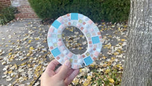 Load and play video in Gallery viewer, DIY Mosaic Letter Plaque Kit
