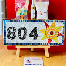 Load image into Gallery viewer, DIY Custom Mosaic House Number Kit
